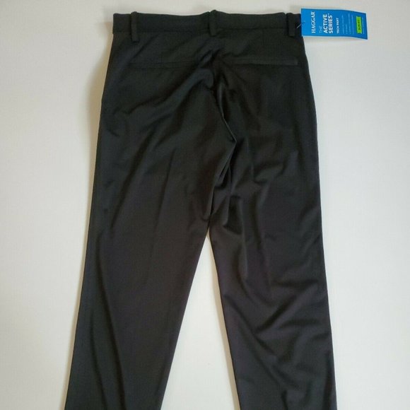 Pantaloni Uomo Haggar The Active Series Straight Fit - Cargo Urbani In Tessuto Ripstop Con Flex Attivo - 5